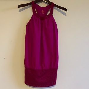 Prana Pink Swim Top